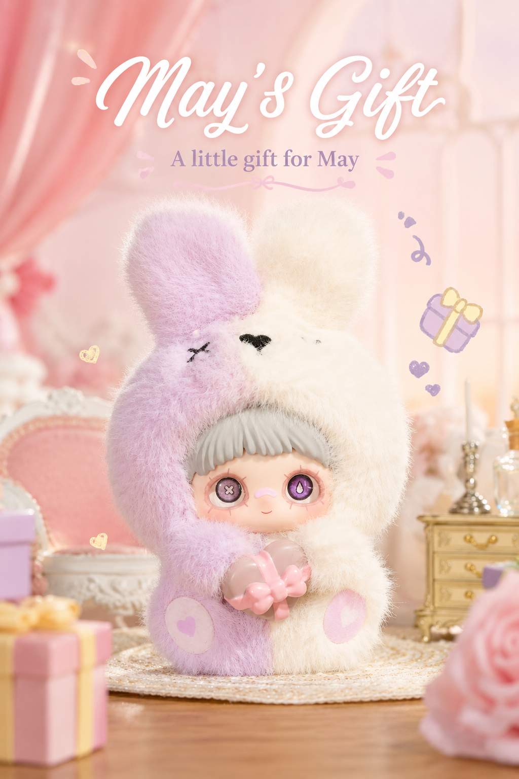 Maymei “May I Love You” Blind Box Plush Pendant