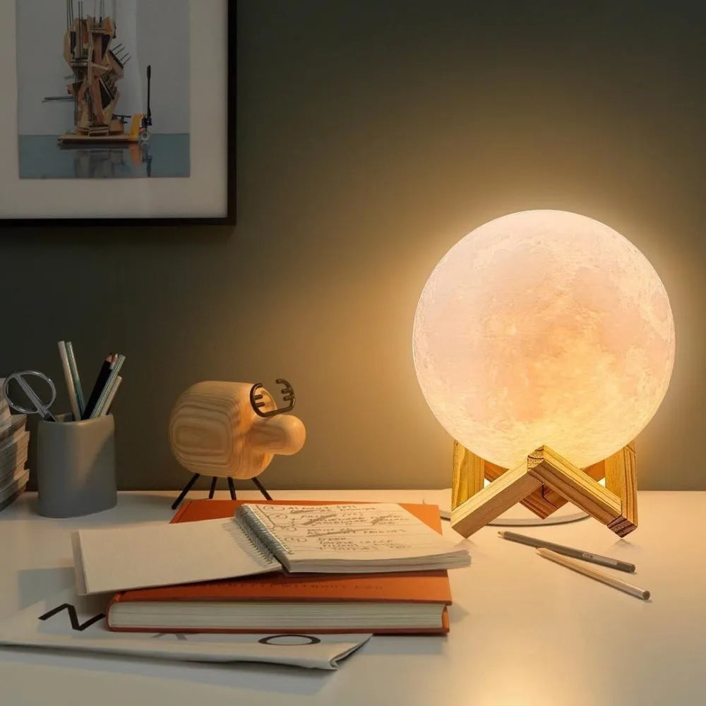 The Sanctuary Lamp — 3D Moon Light