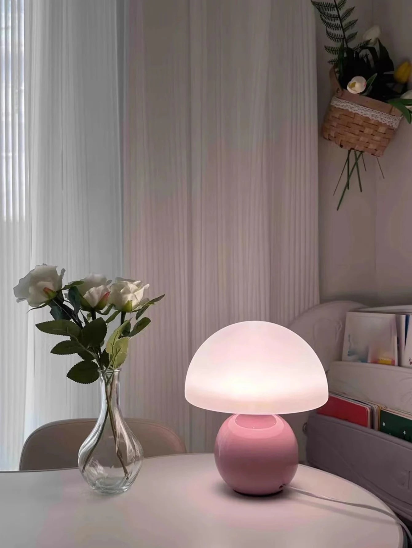 Sanctuary Mushroom Lamp — Warm Glow Table Light