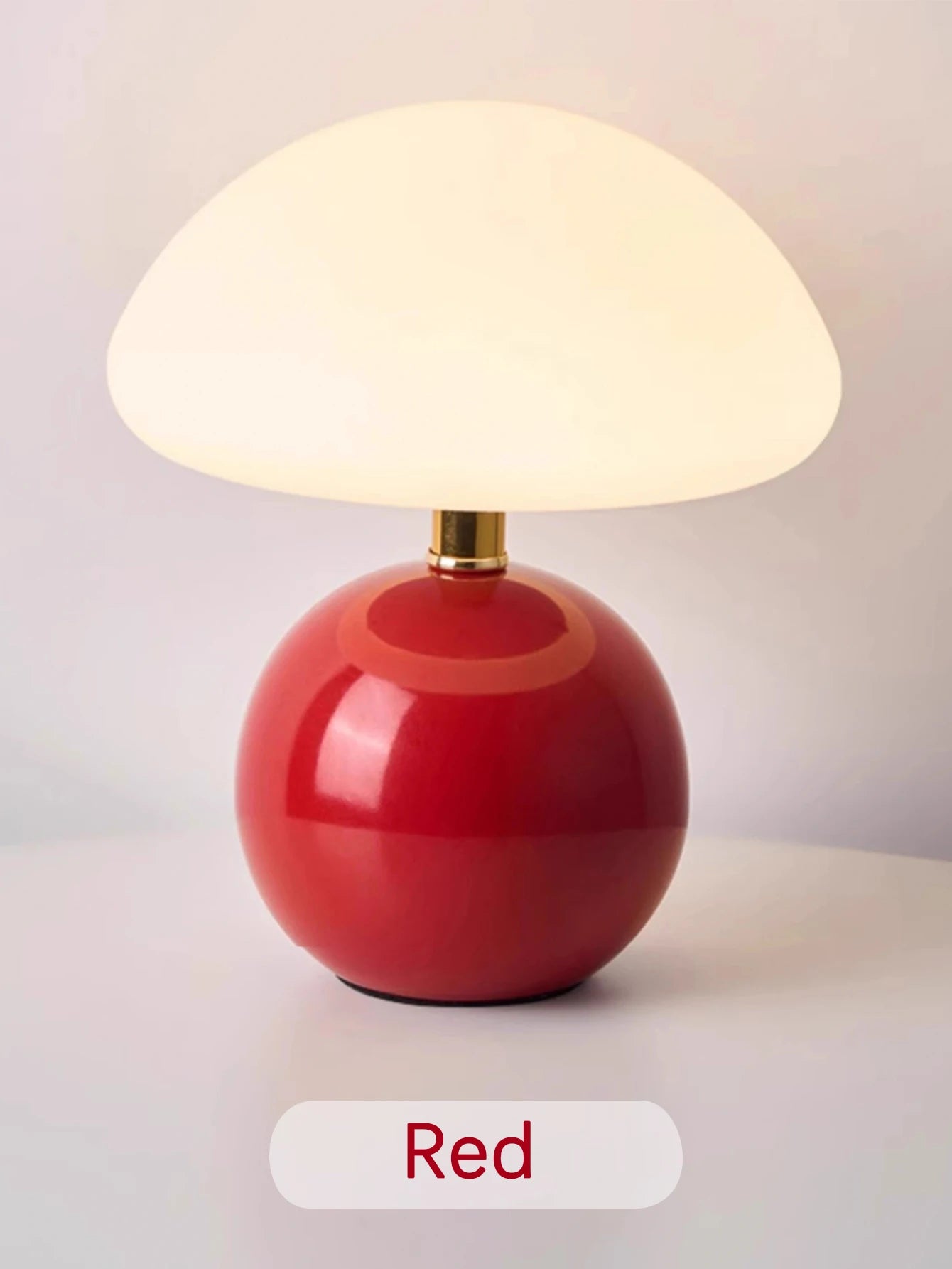 Sanctuary Mushroom Lamp — Warm Glow Table Light