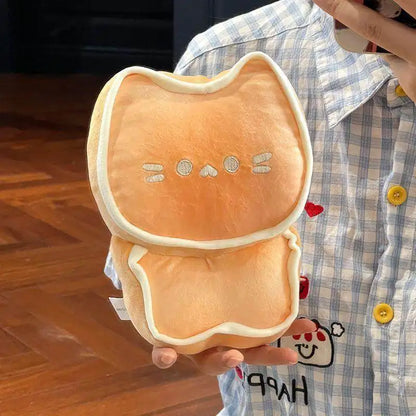 Kawaii Biscuit Cat Plush Toy Cute Kitty Doll Perfect Birthday Gift for Girlfriend Best Friend