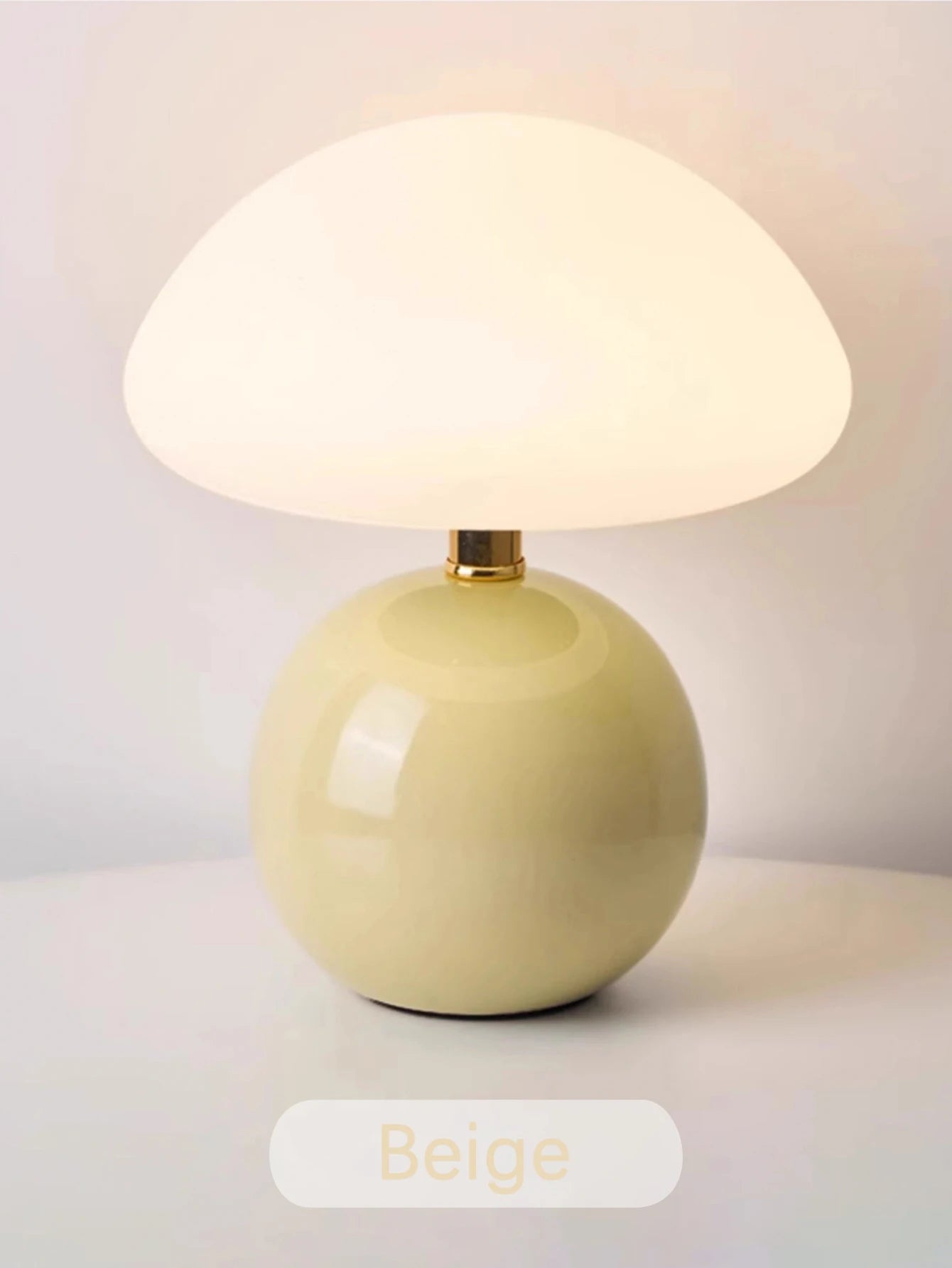Sanctuary Mushroom Lamp — Warm Glow Table Light