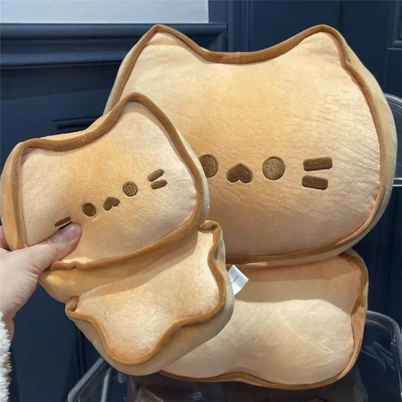 Kawaii Biscuit Cat Plush Toy Cute Kitty Doll Perfect Birthday Gift for Girlfriend Best Friend
