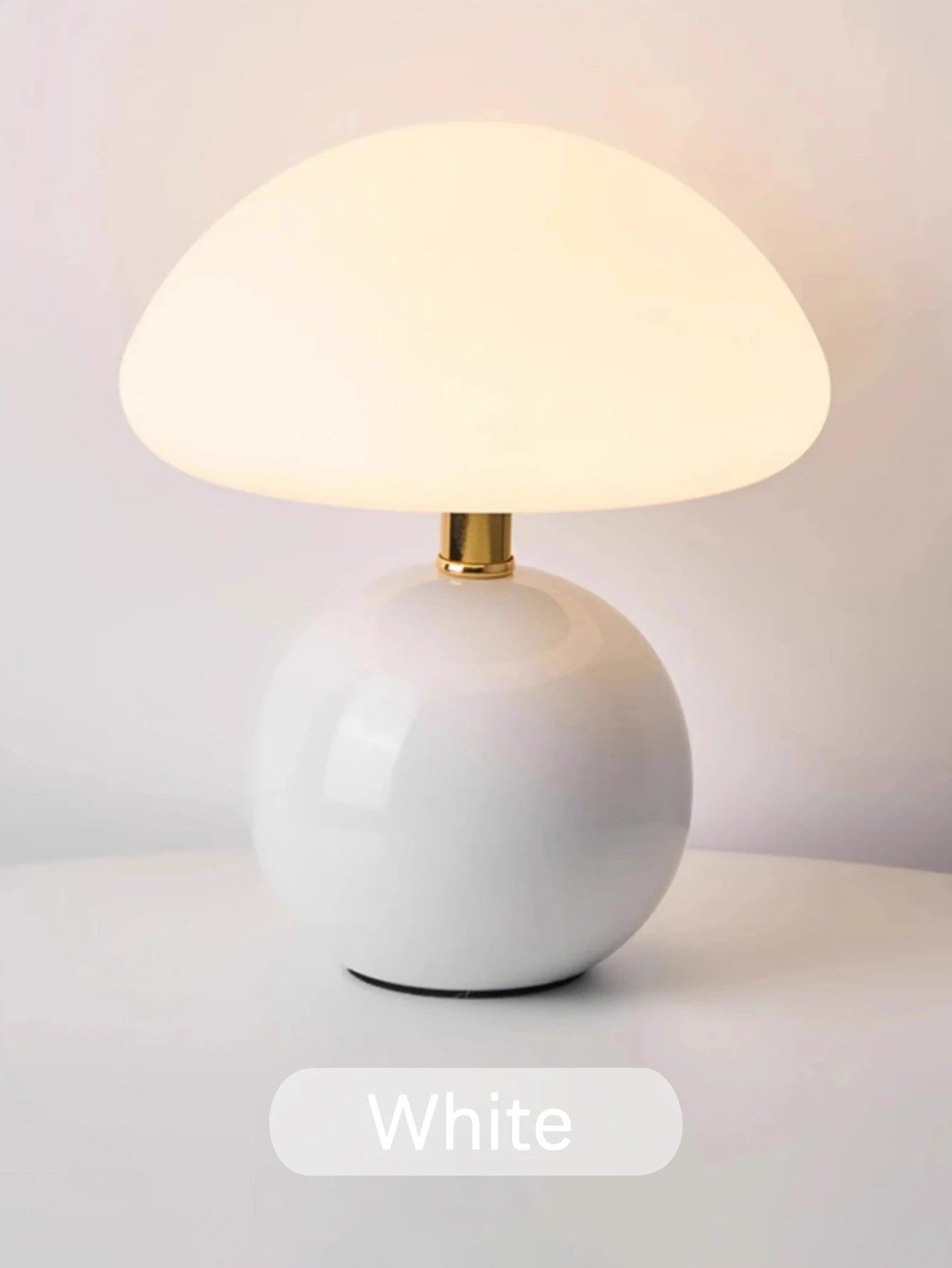 Sanctuary Mushroom Lamp — Warm Glow Table Light