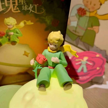 Little Prince Rose Planet Night Lamp