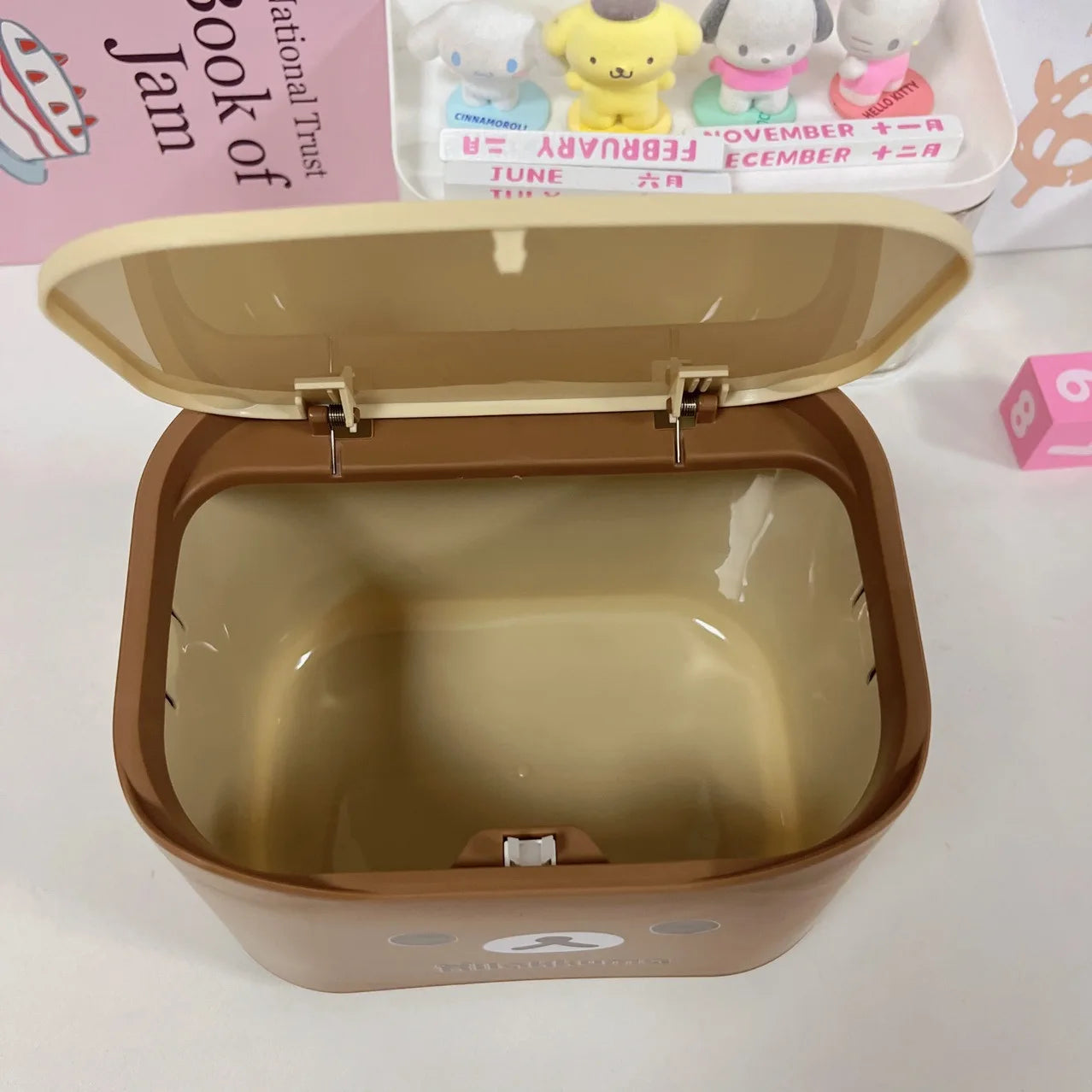 Rilakkuma Storage Basket — Bear Desk Organizer