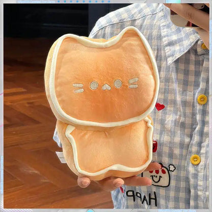 Kawaii Biscuit Cat Plush Toy Cute Kitty Doll Perfect Birthday Gift for Girlfriend Best Friend