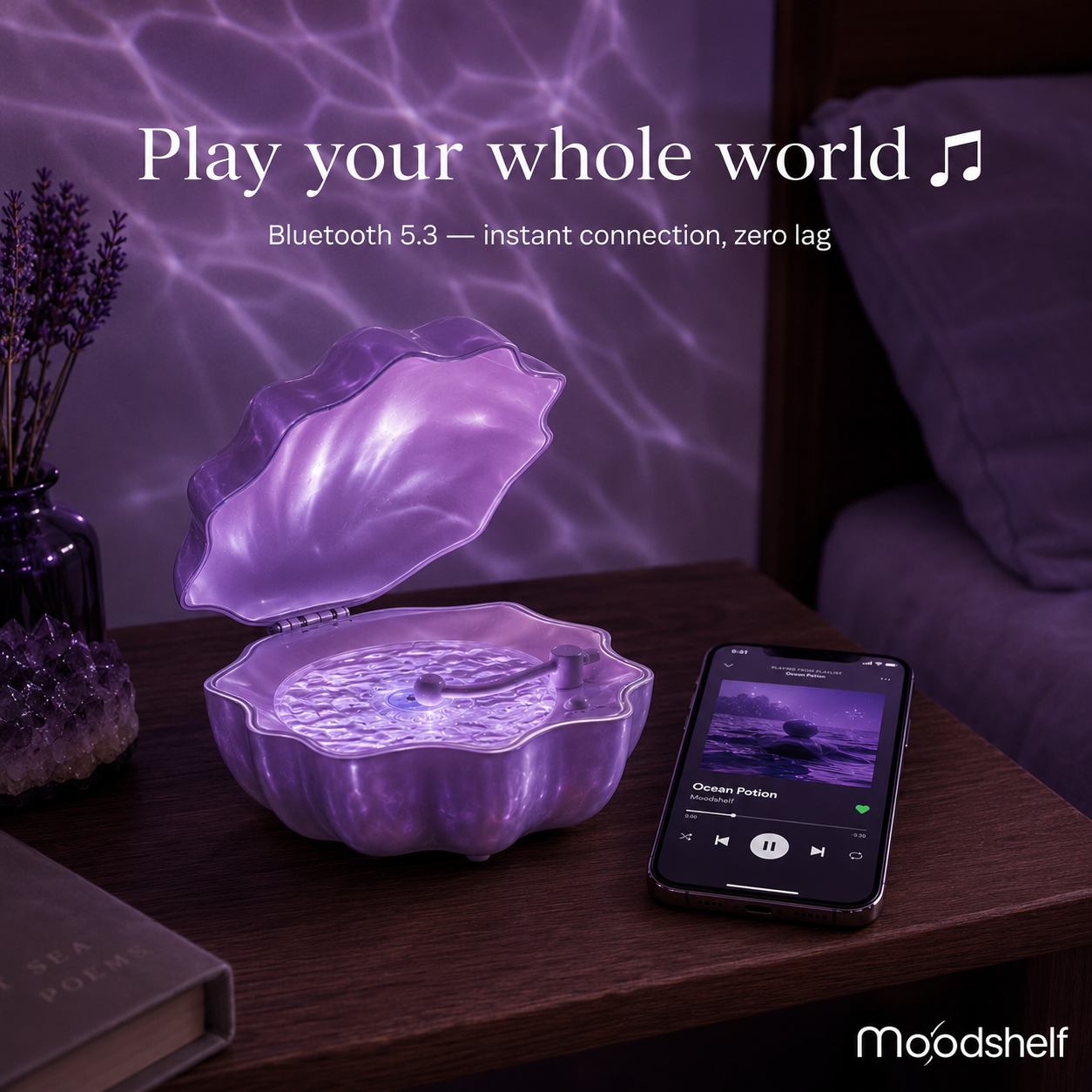 The Shell Speaker — your room's new main character 🐚