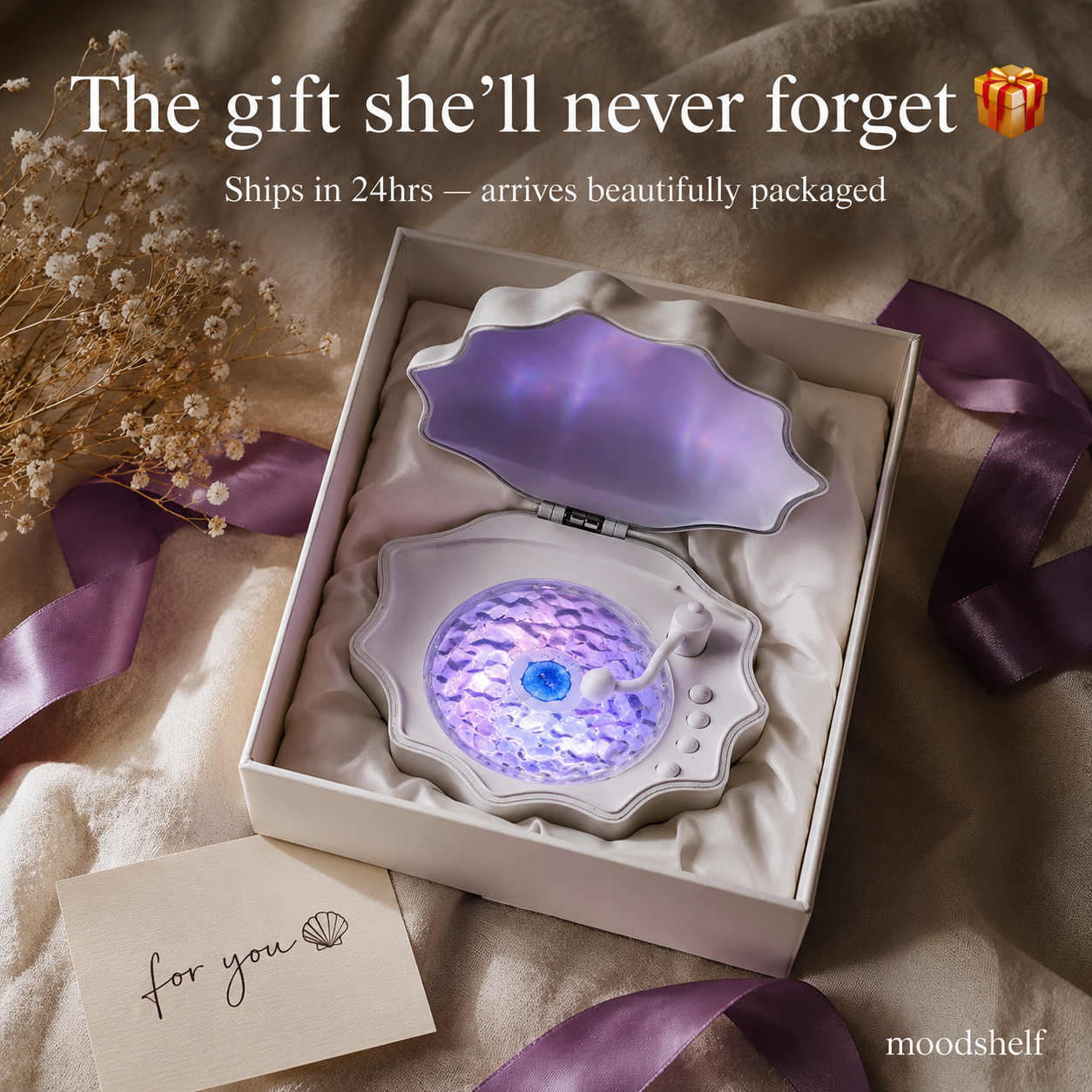 The Shell Speaker — your room's new main character 🐚