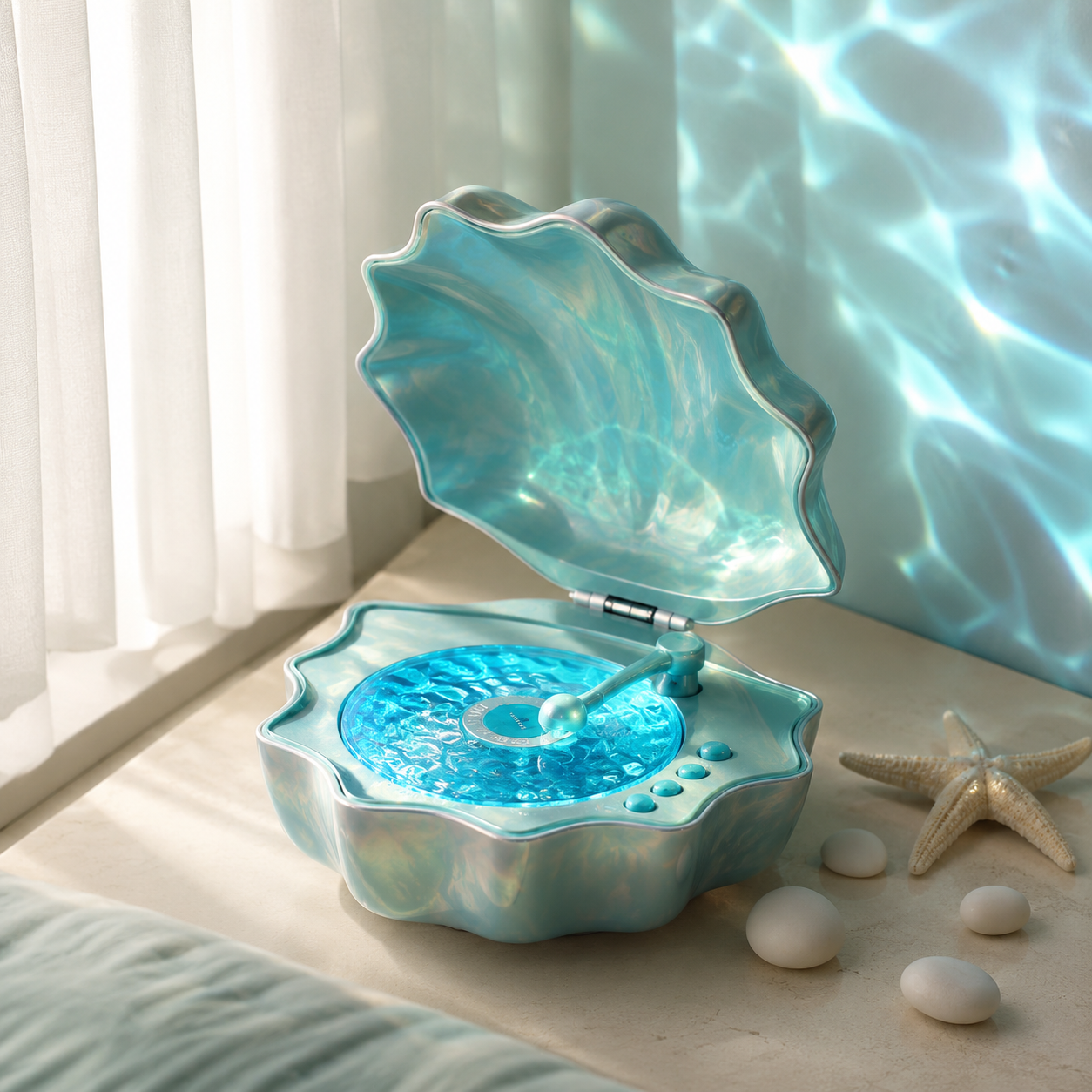 The Shell Speaker — your room's new main character 🐚