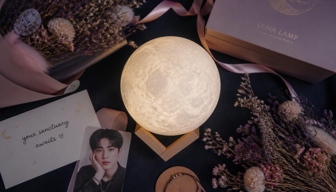 The Sanctuary Lamp — 3D Moon Light
