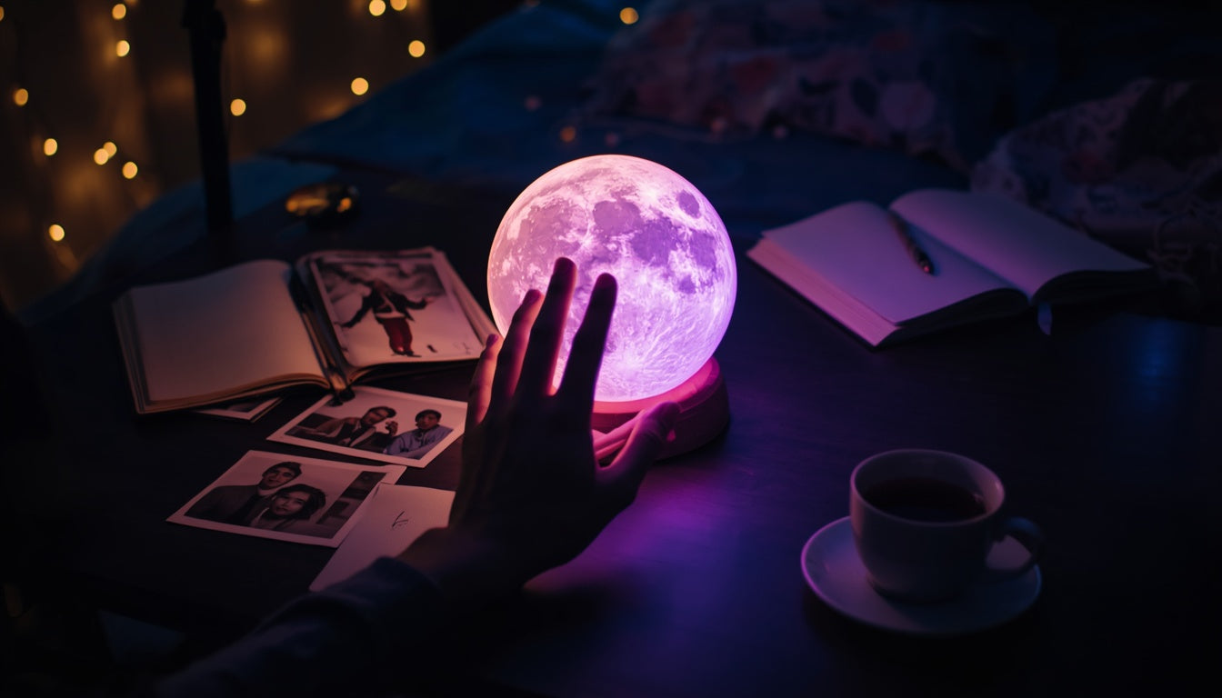 The Sanctuary Lamp — 3D Moon Light