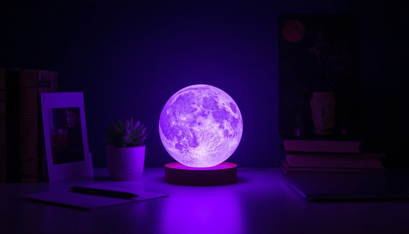 The Sanctuary Lamp — 3D Moon Light