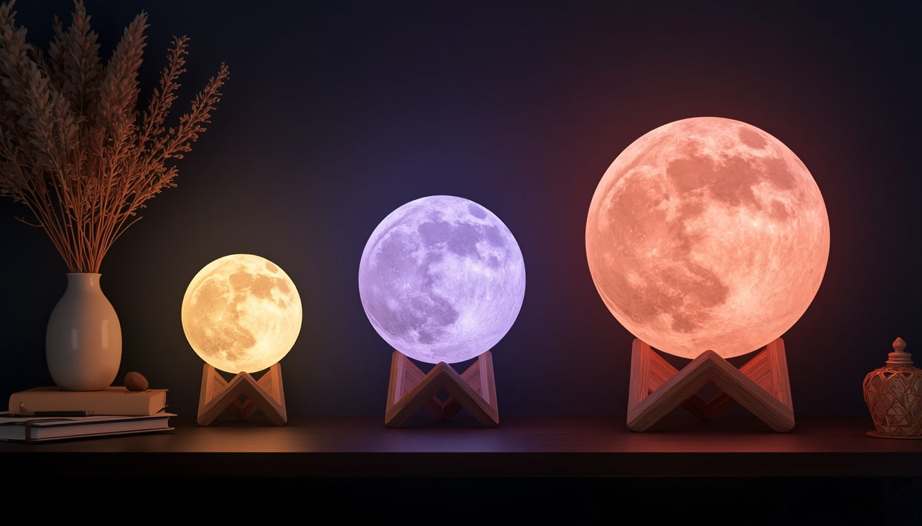 The Sanctuary Lamp — 3D Moon Light